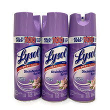 Load image into Gallery viewer, Lysol Disinfectant Spray 12.5OZ - Early Morning Breeze Scent - Pack of 3
