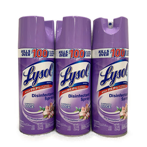 Lysol Disinfectant Spray 12.5OZ - Early Morning Breeze Scent - Pack of 3