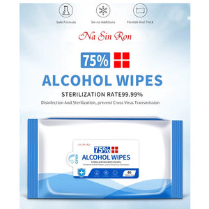 75% ALCOHOL WIPES - Pack of 3