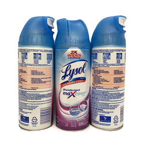 Lysol Max Cover Disinfectant Spray 12.5OZ - Lavender Fields Scent - Pack of 3