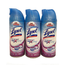 Load image into Gallery viewer, Lysol Max Cover Disinfectant Spray 12.5OZ - Lavender Fields Scent - Pack of 3
